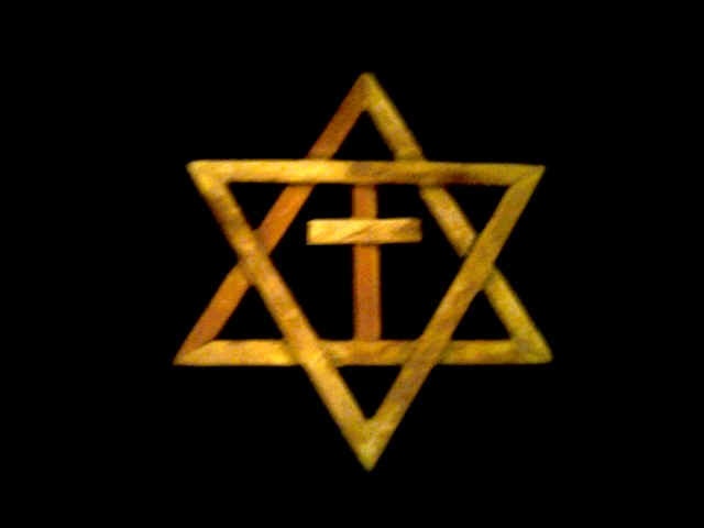 Cross in Star of David